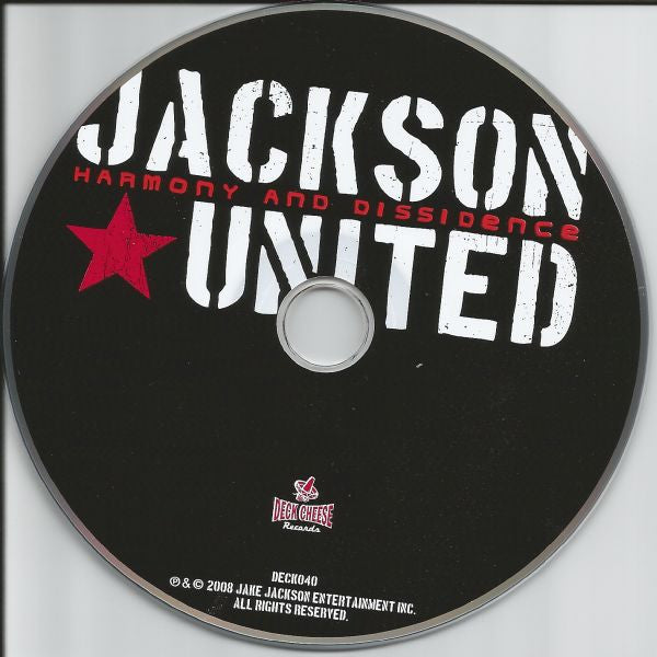 Jackson United : Harmony And Dissidence (CD, Album)