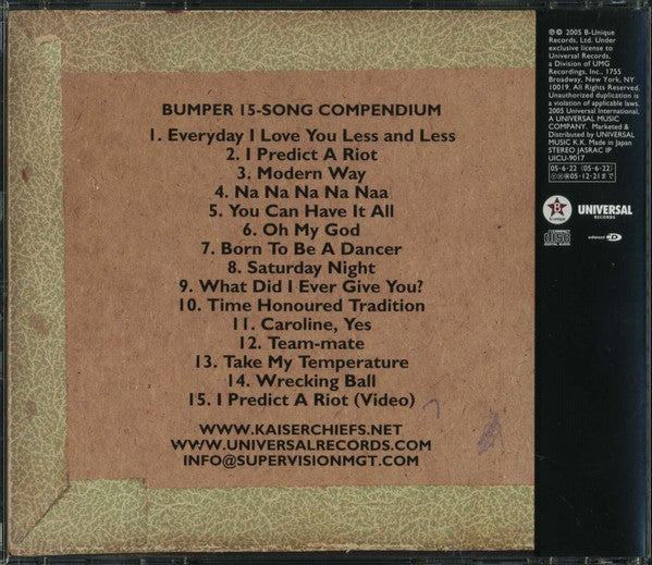 Kaiser Chiefs : Employment (CD, Album, Enh, Ltd)