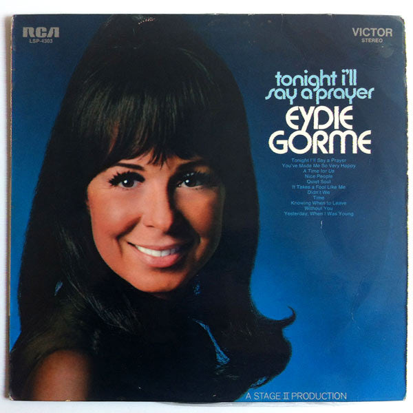 Eydie Gormé : Tonight I'll Say A Prayer (LP)