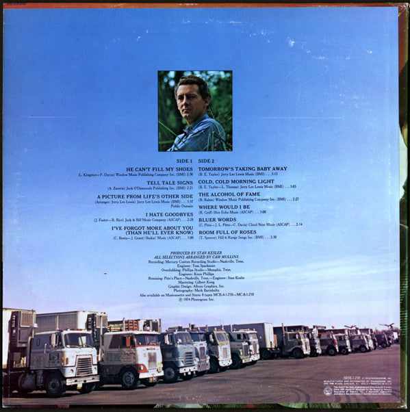 Jerry Lee Lewis : I-40 Country (LP, Album, Ter)