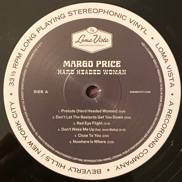 Margo Price : Hard Headed Woman (LP, Album)