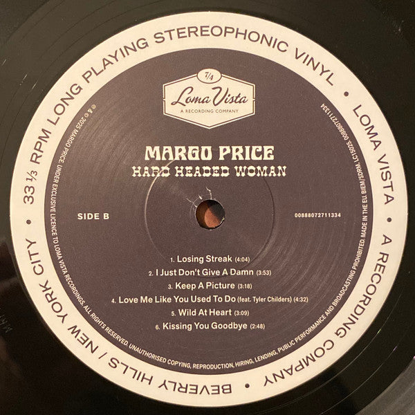 Margo Price : Hard Headed Woman (LP, Album)
