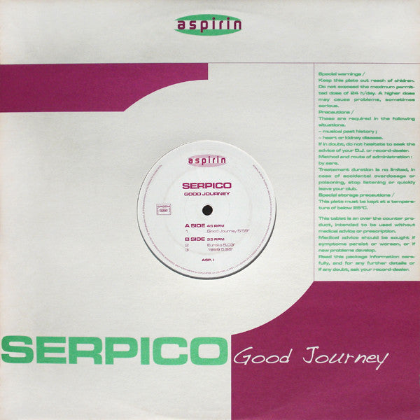 Serpico (4) : Good Journey (12")