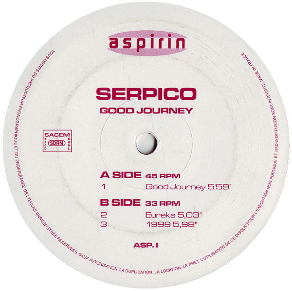 Serpico (4) : Good Journey (12")