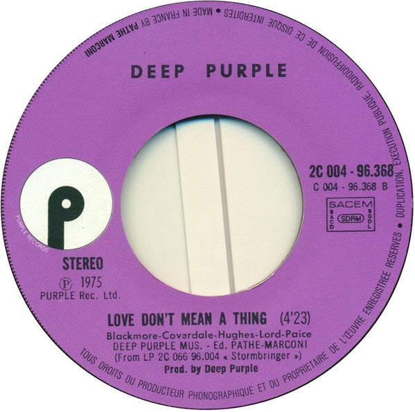 Deep Purple : Stormbringer (7", Single)