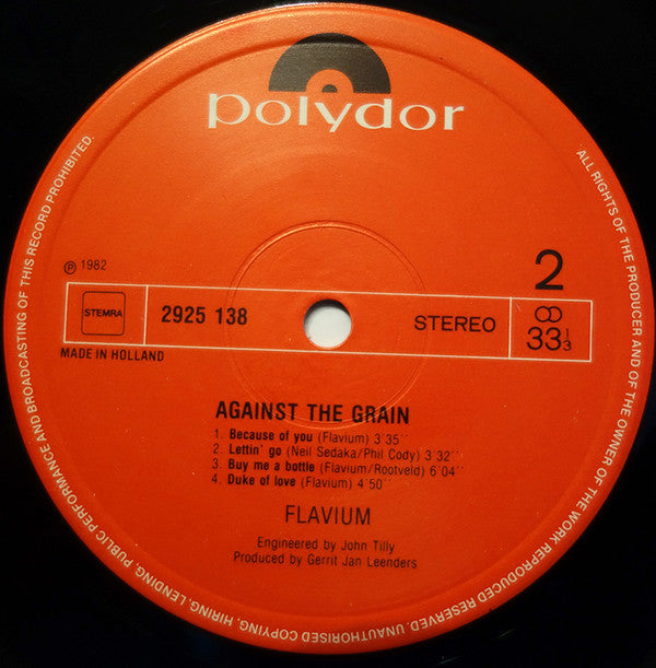 Flavium : Against The Grain (LP)