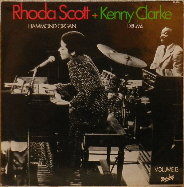 Rhoda Scott + Kenny Clarke : Rhoda Scott + Kenny Clarke (LP, Album)