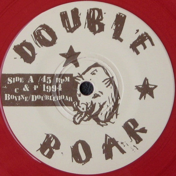 Double Boar : Wrong / Friction Circus (7", Red)