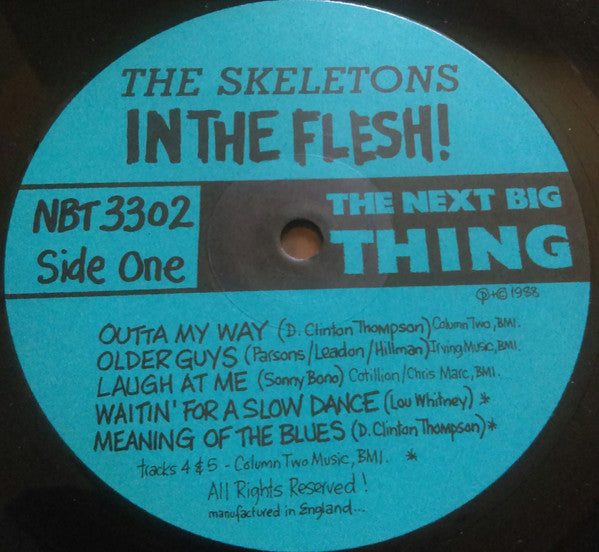 The Skeletons : In The Flesh (LP, Album)