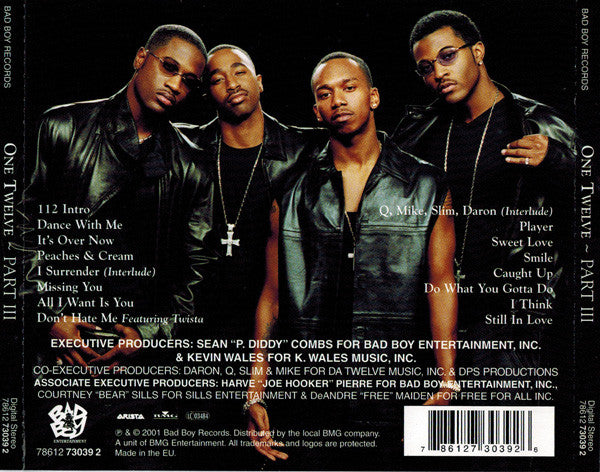 112 : Part III (CD, Album)