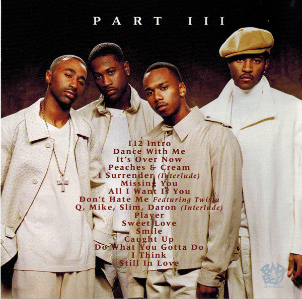 112 : Part III (CD, Album)