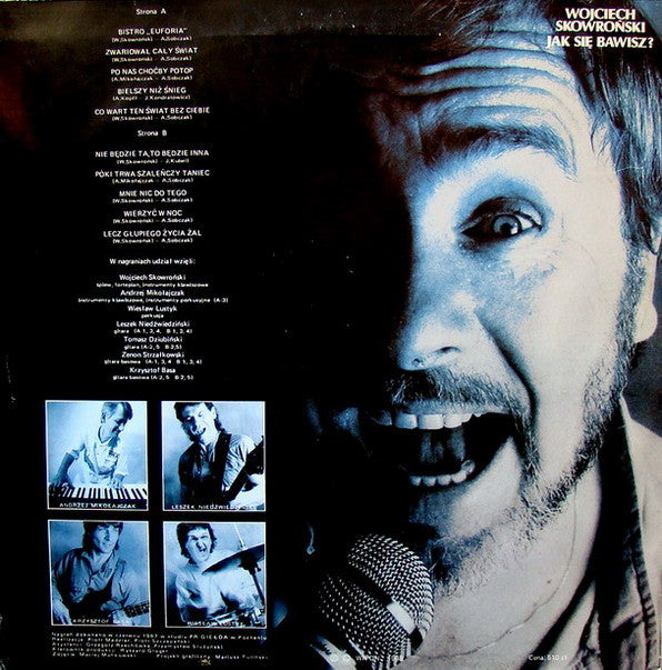 Wojciech Skowroński : Jak Się Bawisz? (LP, Album)
