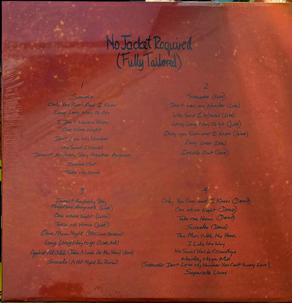 Phil Collins : No Jacket Required (Fully Tailored) (LP, Album, RE, RM, RP + 3xLP, Comp, RM + Box)