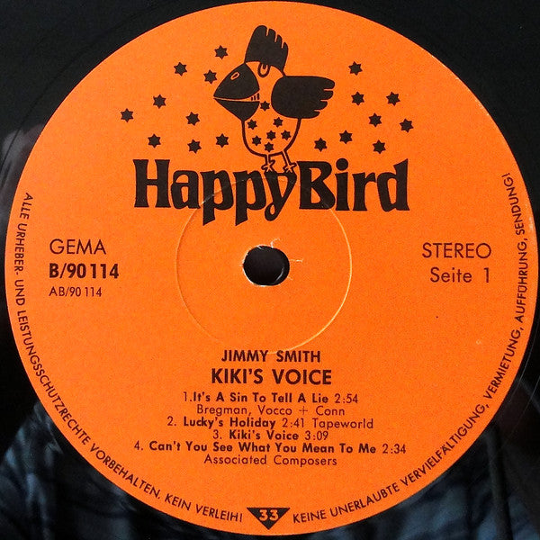 Jimmy Smith : Kiki's Voice (LP)