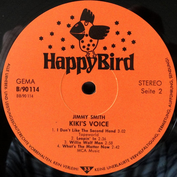 Jimmy Smith : Kiki's Voice (LP)