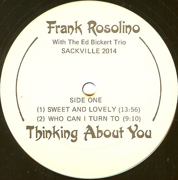 Frank Rosolino : Thinking About You (LP, Album)