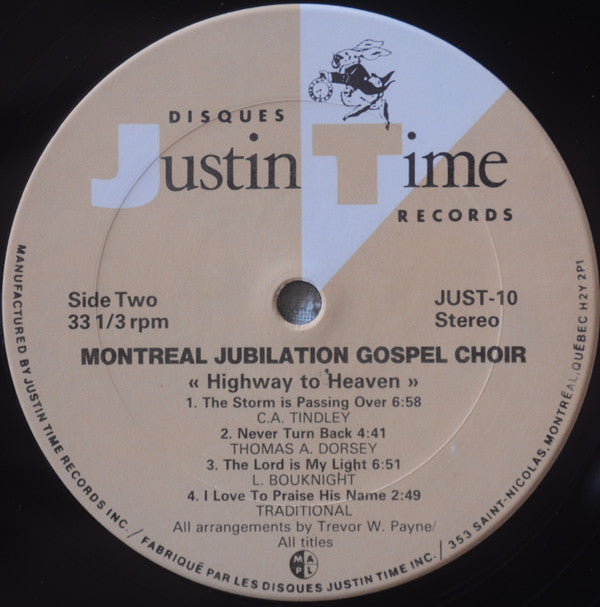 Montreal Jubilation Gospel Choir : Highway To Heaven (LP)