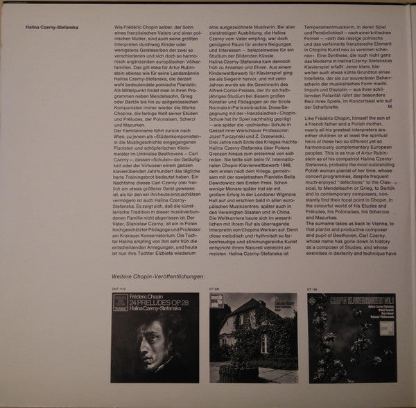 Halina Czerny-Stefańska, Frédéric Chopin, Orkiestra Symfoniczna Filharmonii Narodowej, Witold Rowicki : Chopin Polonaisen (2xLP, Album)