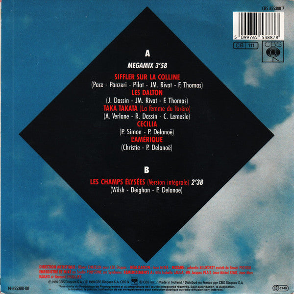 Dassin* : Megamix 90 (7", Single)