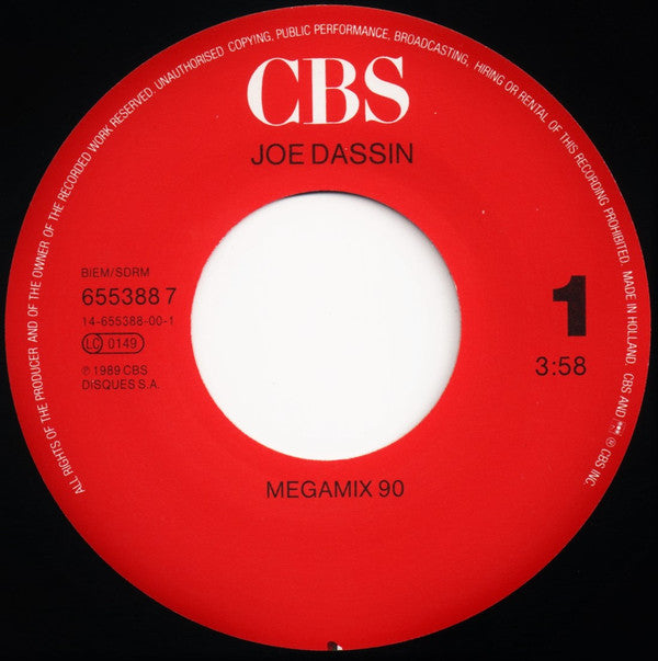 Dassin* : Megamix 90 (7", Single)