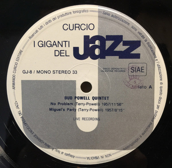 Various : Jazz Giants (2xLP, Comp, Mono, RE)