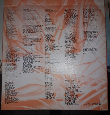 Julio Iglesias : A Flor De Piel (LP, Album, RE, Gat)