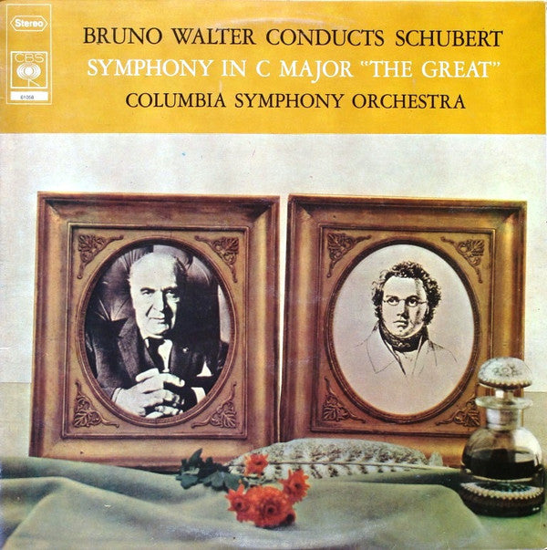 Bruno Walter conducts Franz Schubert, Columbia Symphony Orchestra : Symphony In C Major "The Great" (LP)