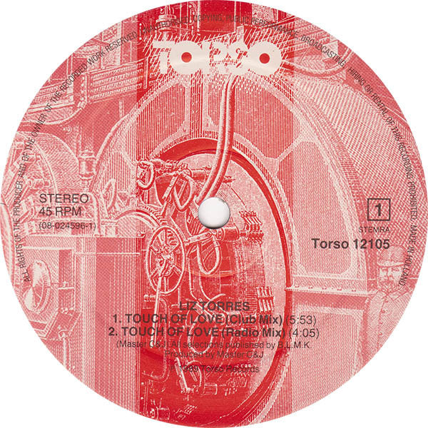 Liz Torres : Touch Of Love (12")