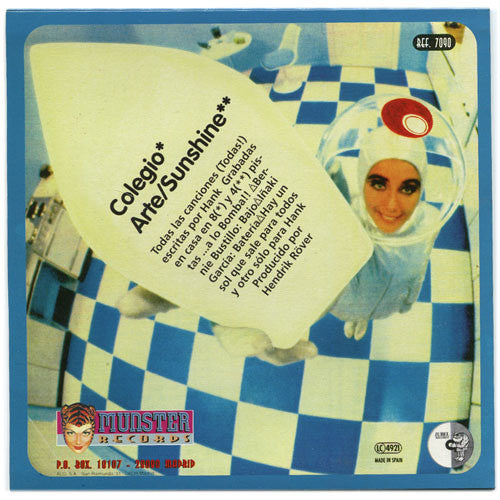 Hank : Colegio / Arte / Sunshine (7", EP, Red)