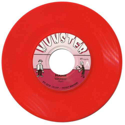 Hank : Colegio / Arte / Sunshine (7", EP, Red)