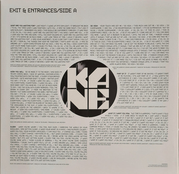 Kane (2) : Exit & Entrances (LP, Album, Ltd, Red)