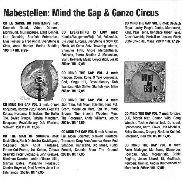 Various : Mind The Gap Volume 19 (CD, Comp)