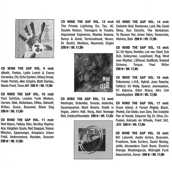 Various : Mind The Gap Volume 19 (CD, Comp)