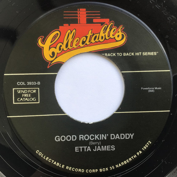 Etta James : The Wallflower (Dance With Me Henry) / Good Rockin' Daddy (7", Single)