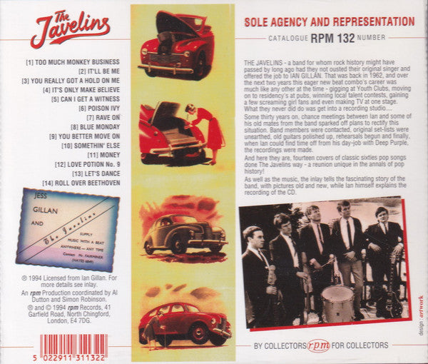 The Javelins : Sole Agency And Representation (CD, Album)