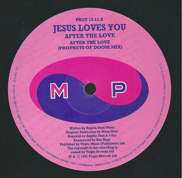 Jesus Loves You : After The Love (12")