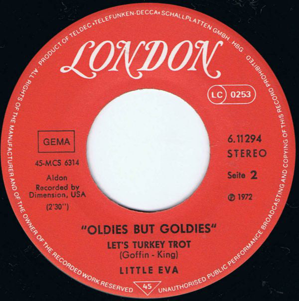 Little Eva : The Loco-Motion (7", Single, RE)