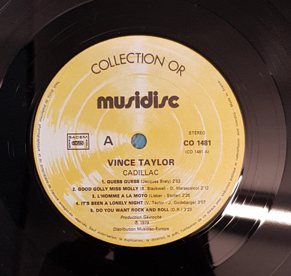 Vince Taylor : Cadillac (LP, Album, RE)