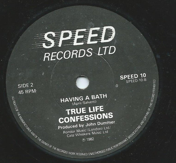 True Life Confessions : Witchdoctor (Oo Ee Oo Ah Ah) (7", Single)