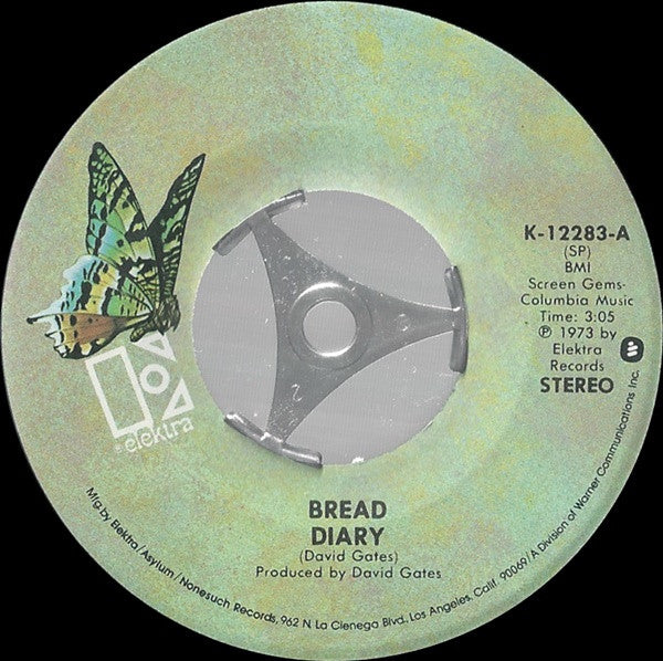 Bread : Diary (7", Single)