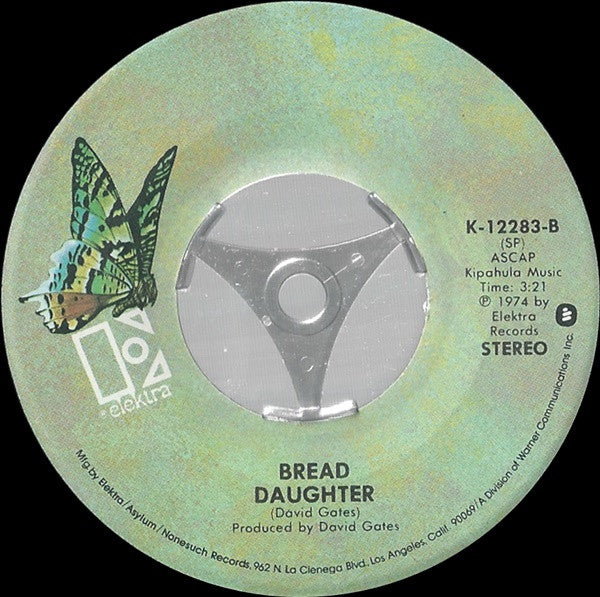 Bread : Diary (7", Single)