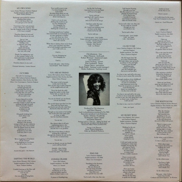 Charlotte* : Changing (LP, Album)