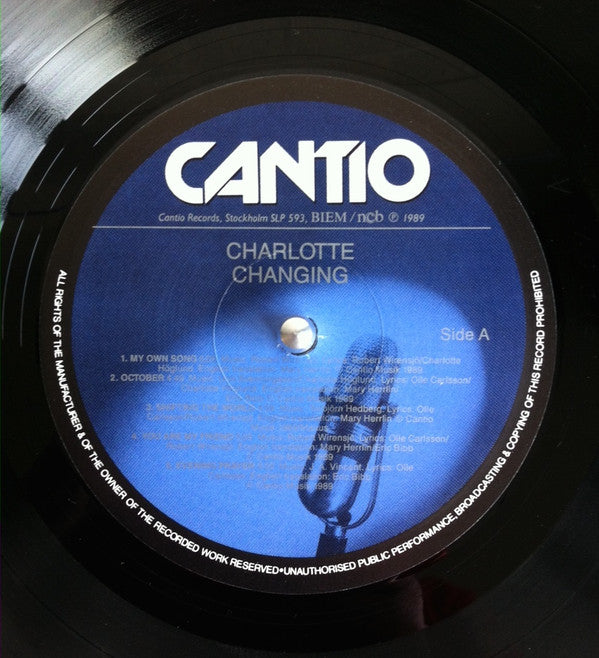 Charlotte* : Changing (LP, Album)
