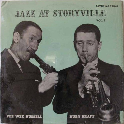 Pee Wee Russell / Ruby Braff : Jazz At Storyville Vol. 2 (LP, Album, Mono)