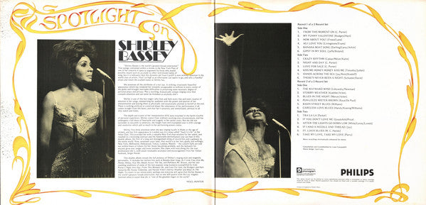Shirley Bassey : Spotlight On Shirley Bassey (2xLP, Comp)