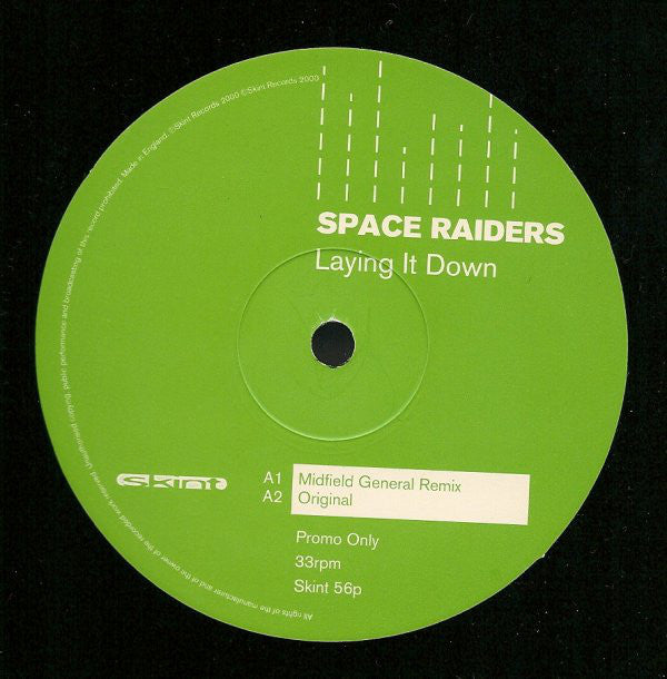 Space Raiders : Laying It Down (12", Promo)