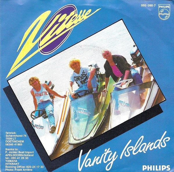 Vitesse (2) : Vanity Islands (7", Single)