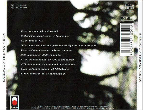 Michel Sardou : Le Bac G (CD, Album)