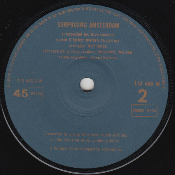 Marian De Garriga : Come Fly On My Golden Wings (7")