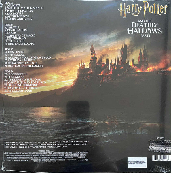 Alexandre Desplat : Harry Potter And The Deathly Hallows Part 1 (Original Motion Picture Soundtrack) (2xLP, Album, RE)